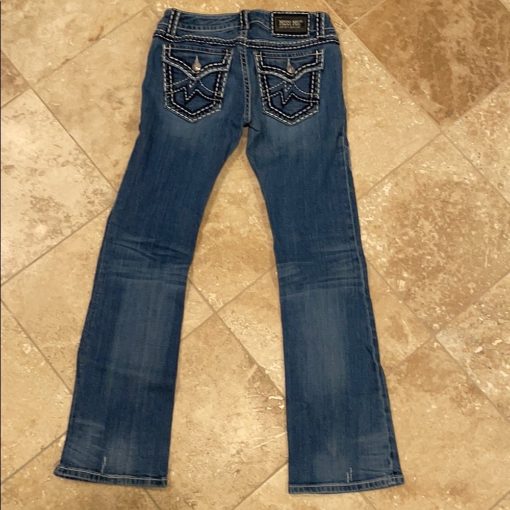 Miss Me Denim Jeans Boot Cut Waist 28"